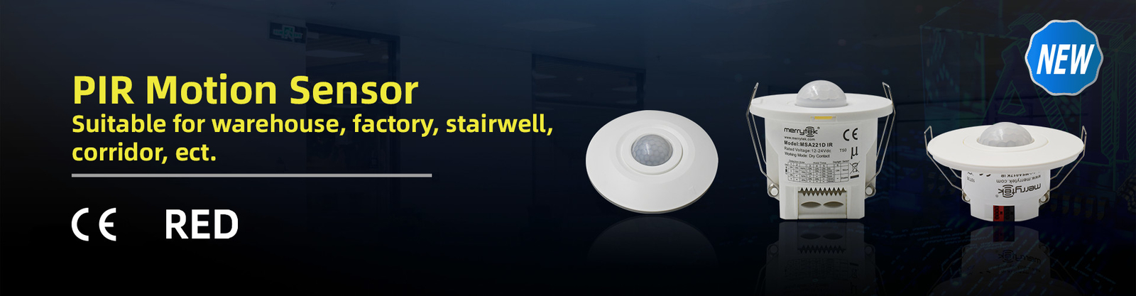 Sensor de movimiento de Dimmable