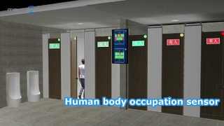 Sensor de ocupación del cuerpo humano