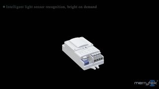 Sensor de movimiento con atenuación inteligente para estacionamiento