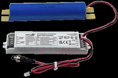 Batería LiFePO4 de 2W de 3 horas Conductor LED de emergencia con batería Prueba automática y autoprueba Opcional con 5 años de garantía