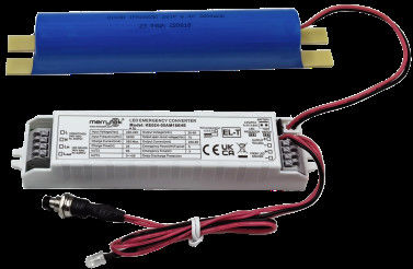 5 años de garantía 4W 3 horas de conductor de emergencia LED con batería LiFePO4 20-60Vdc salida para batón LED