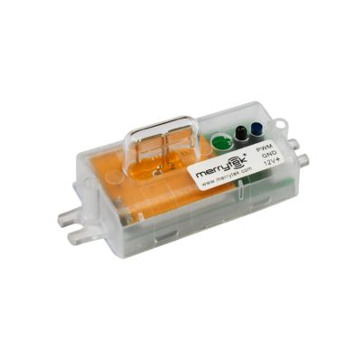 Sensor de atenuación PWM de 12Vdc, función de prioridad de luz diurna, con ajuste de interruptor DIP